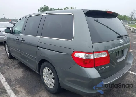 2007 Honda Odyssey Lx from USA, damaged, VIN 5FNRL38227B118455